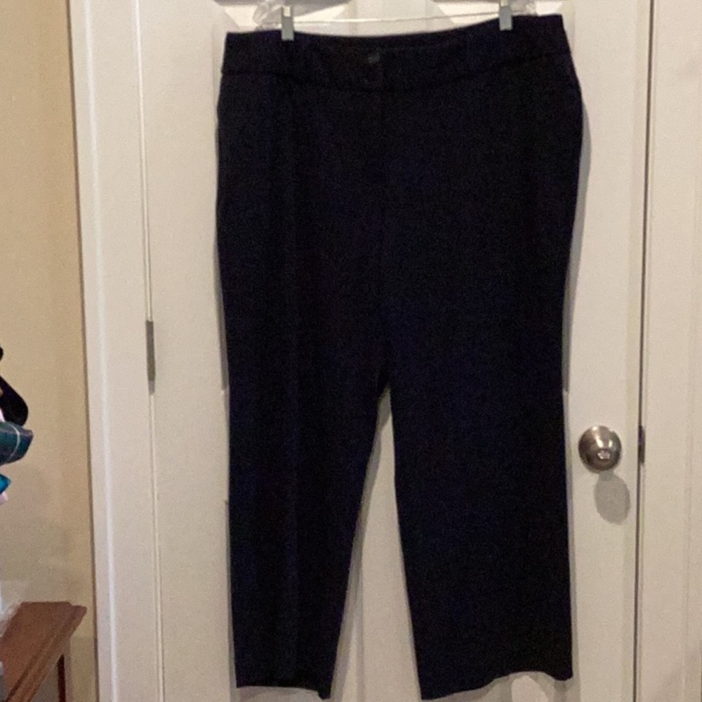 Alfani Women's dark navy trousers